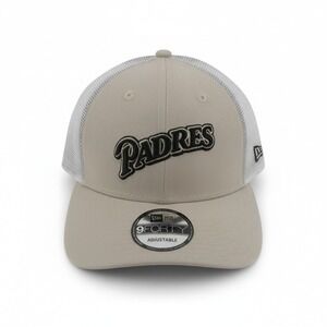 San Diego Padres Hat‎ Cap New Era 9FORTY Men's Adjustable Trucker Baseball NEW